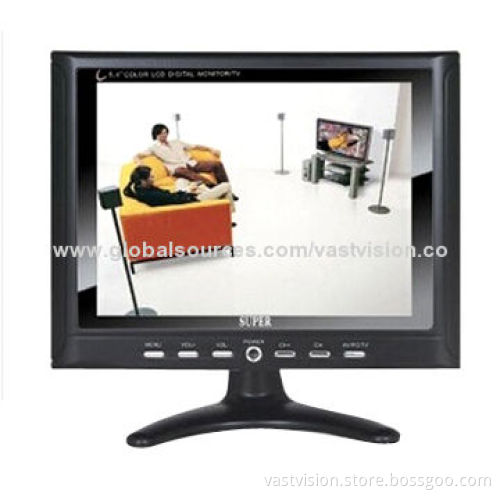 8" Security LCD Display with 800 x 600 Pixels